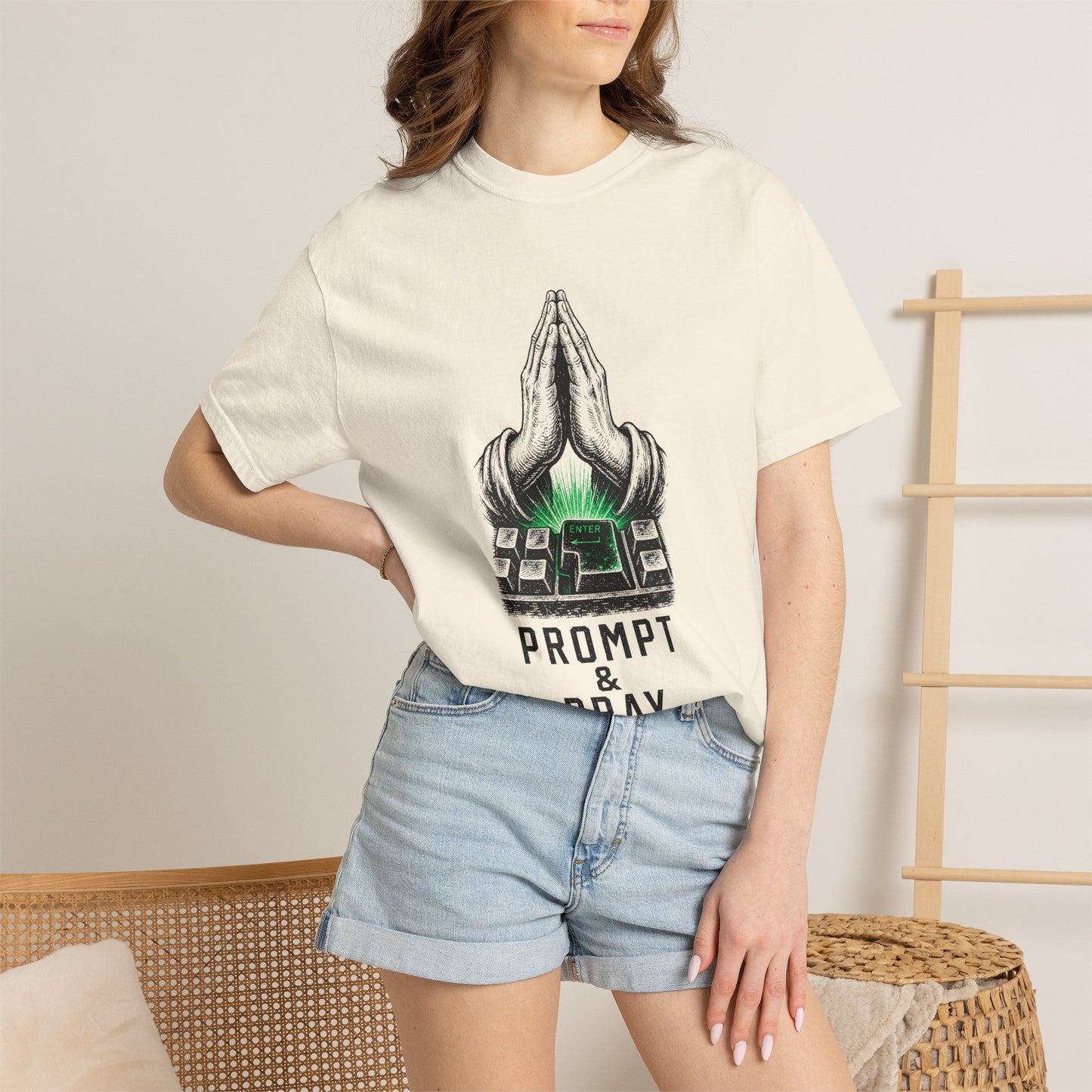 Prompt & Pray Tee