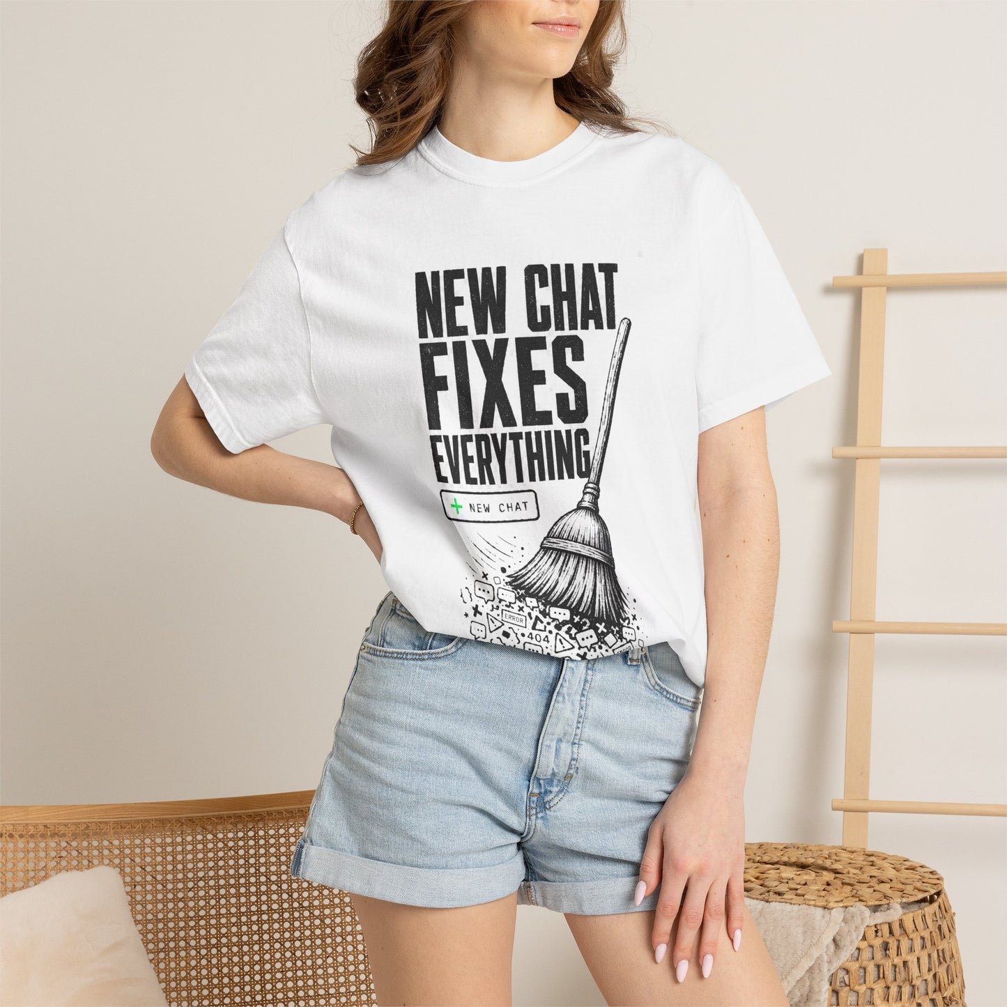 New Chat Fixes Everything Tee