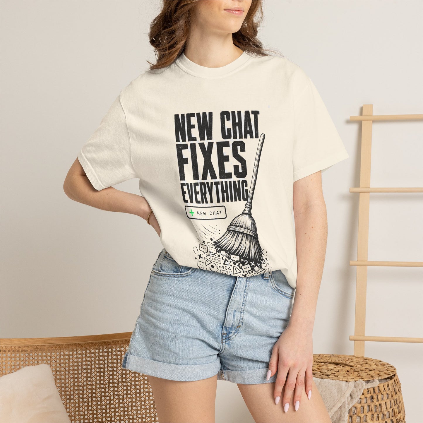 New Chat Fixes Everything Tee
