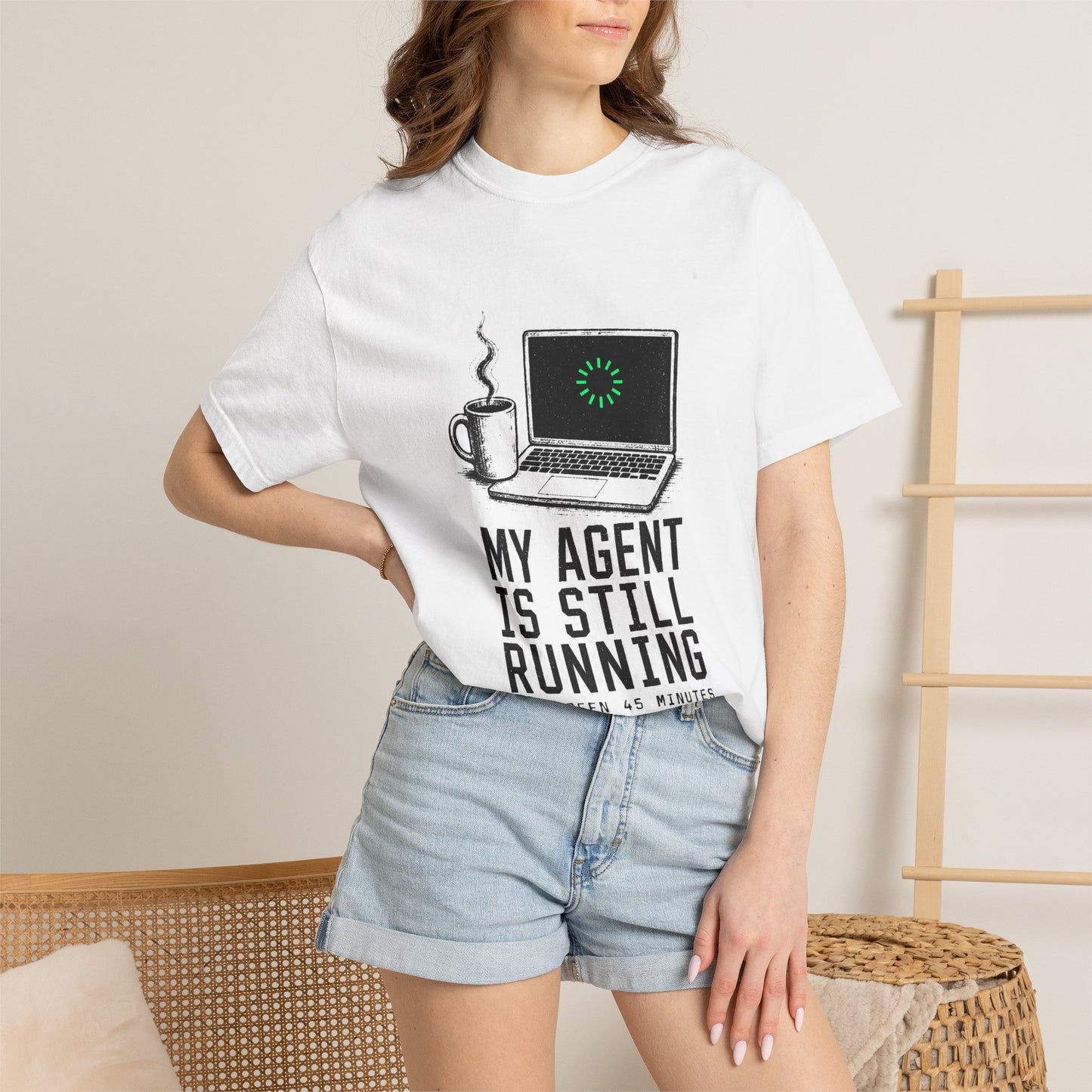 My Agent Is Still Running Tee