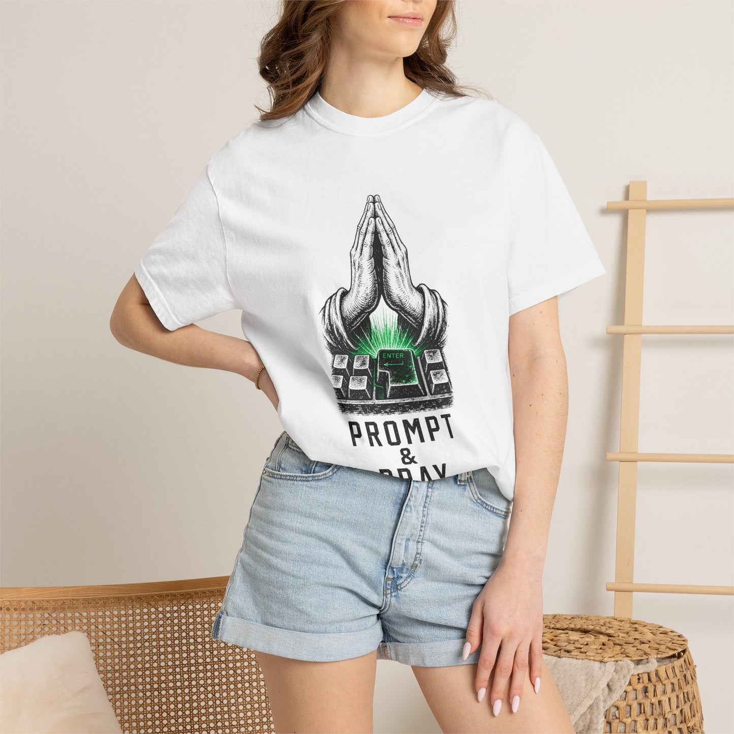 Prompt & Pray Tee